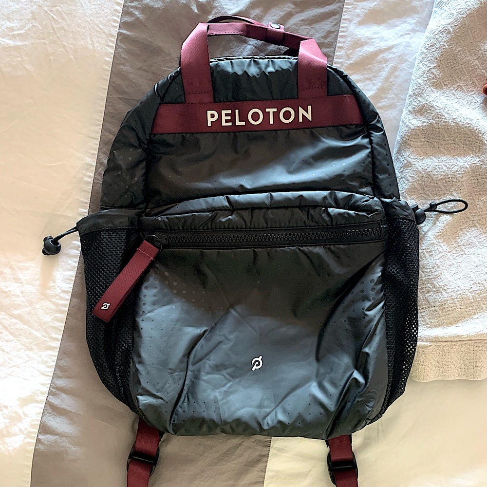 Beautiful brand new peloton backpack! With tags